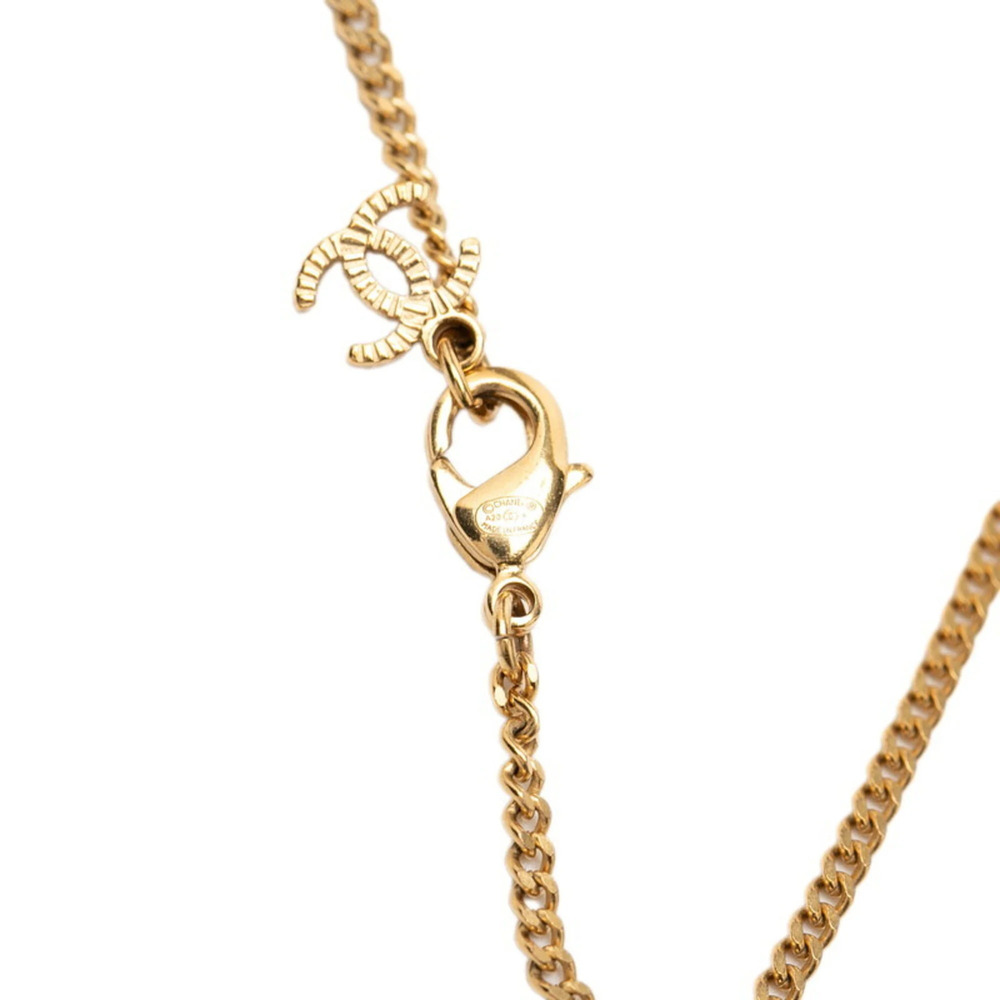 CHANEL Black Pearl Logo Necklace - Picture 5 of 6